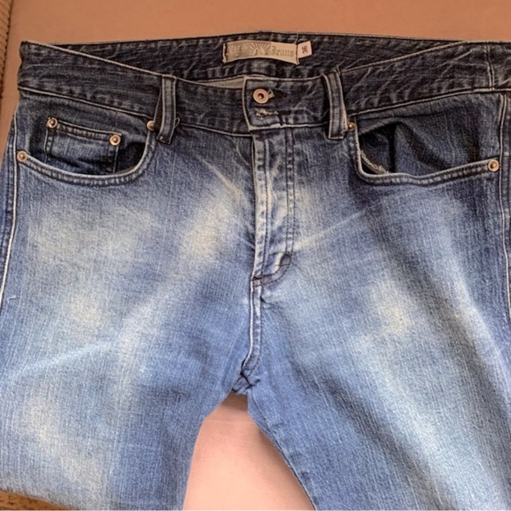 N.Y.S. Jeans. Five pockets. Button front. Size 36. Double belt loops. US…